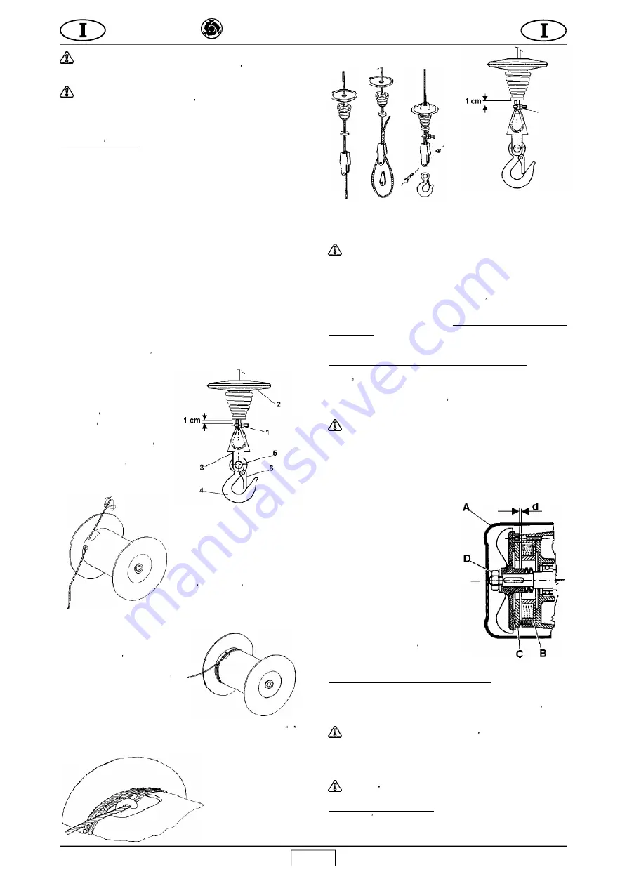 IMER TR 225 2V Operating, Maintenance, Spare Parts Manual Download Page 5