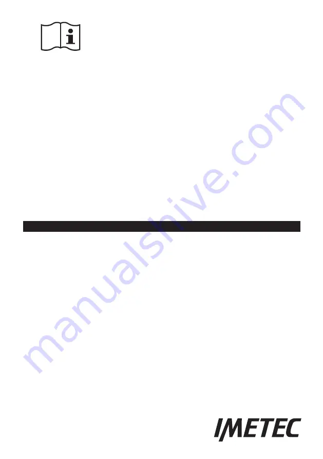 Imetec H5605 Manual Download Page 1