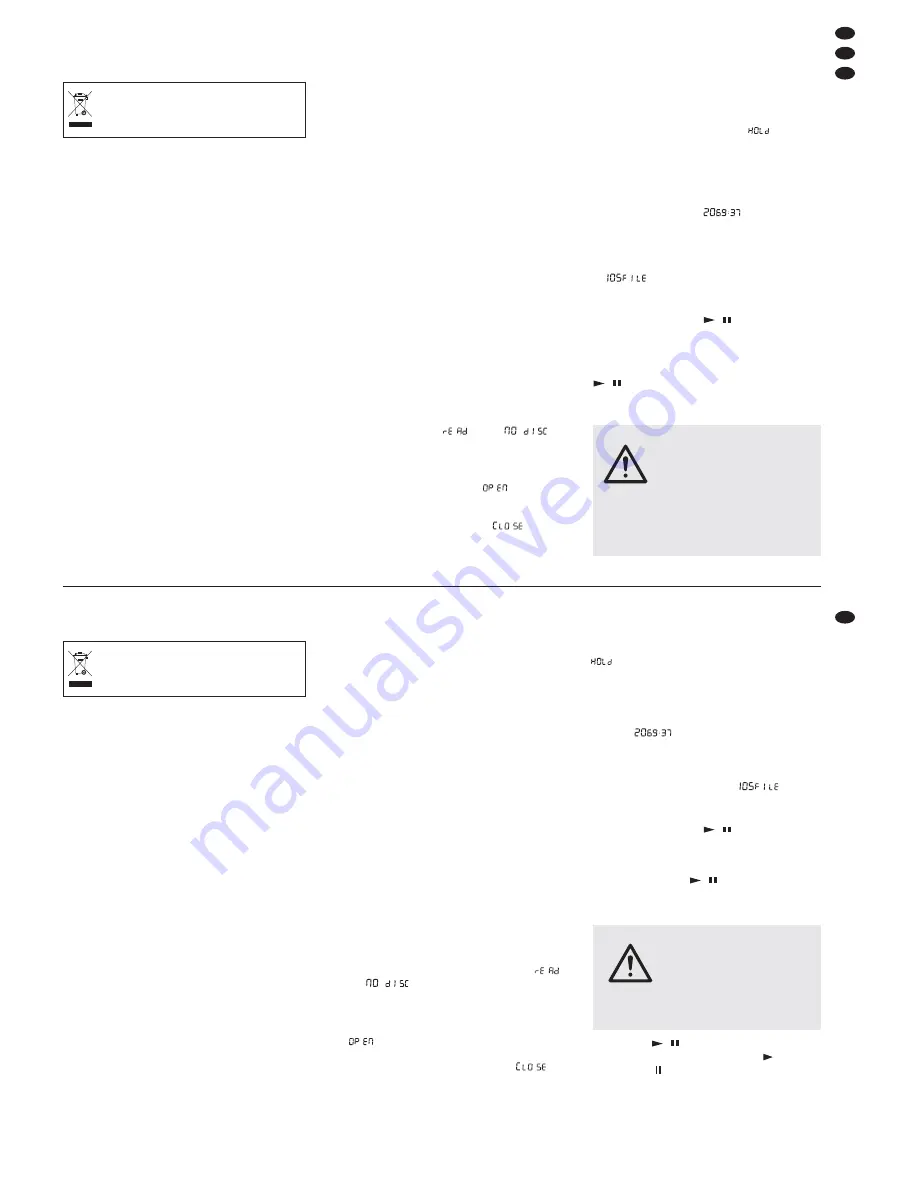 IMG STAGE LINE CD-156 Instruction Manual Download Page 9