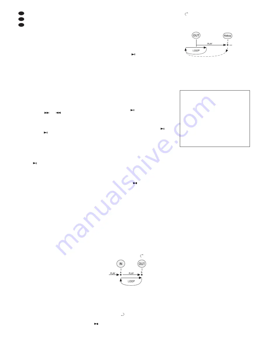 IMG STAGE LINE CD-230DJ Instruction Manual Download Page 14