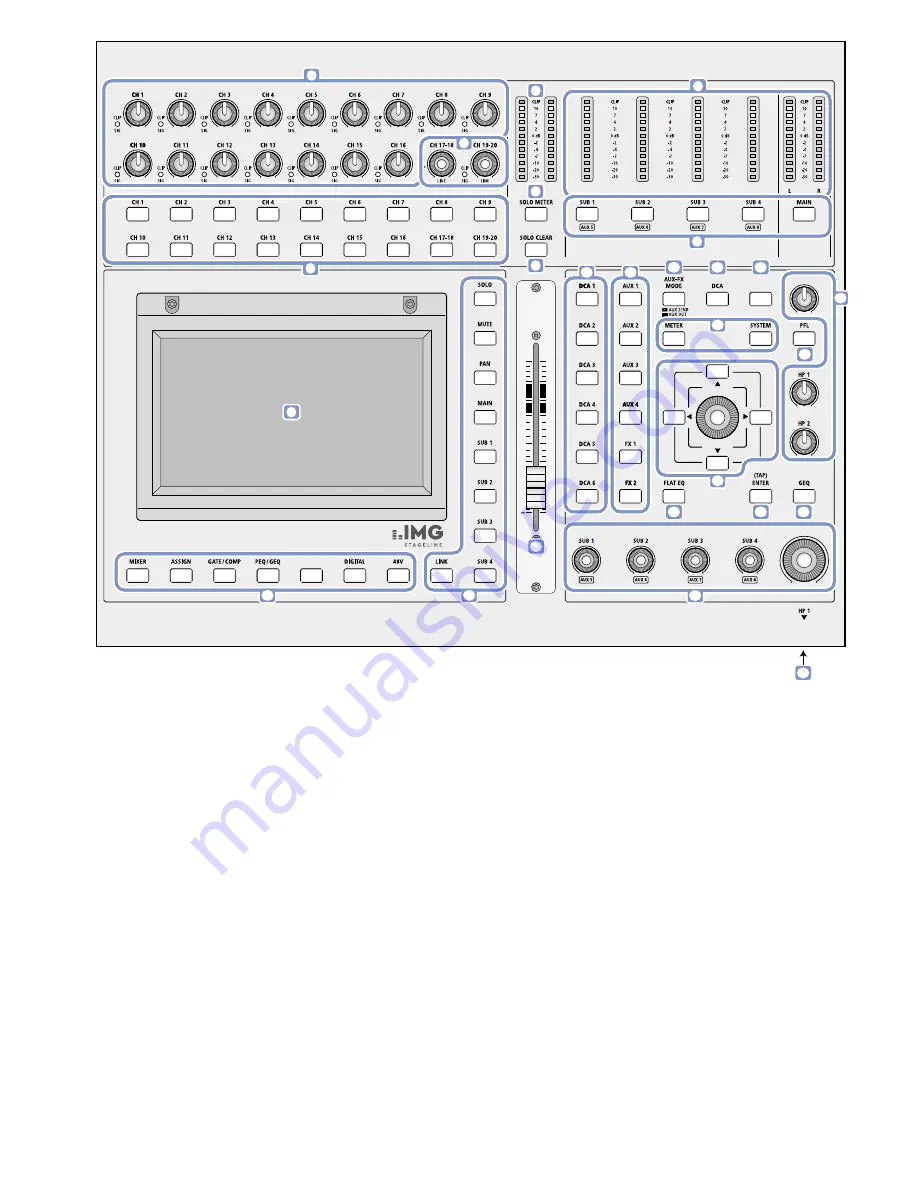 IMG STAGE LINE DMIX-20 Instruction Manual Download Page 6