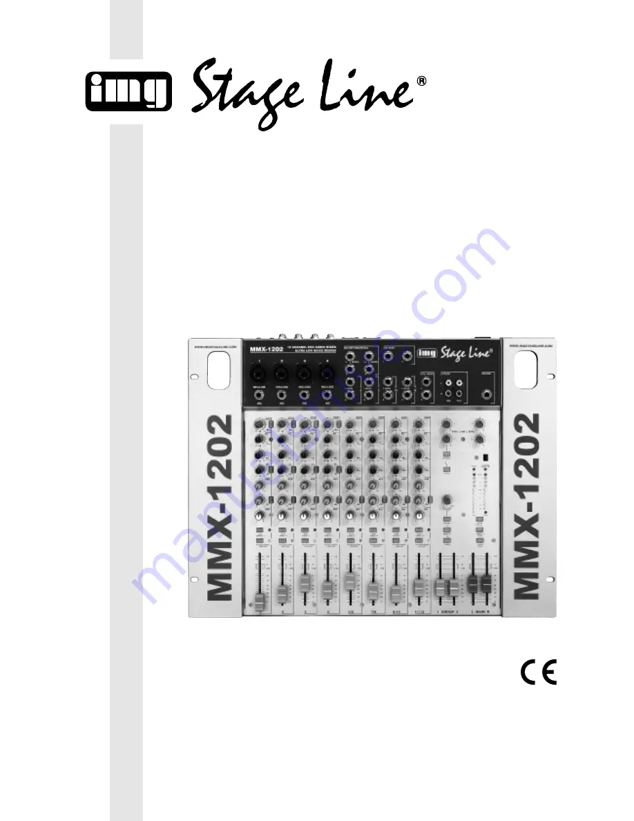 IMG STAGE LINE MMX-1202 Скачать руководство пользователя страница 1