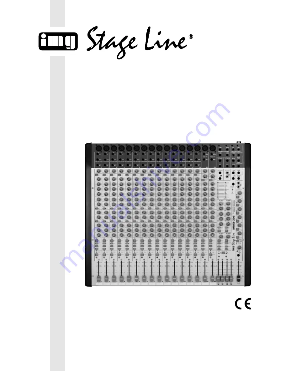 IMG STAGE LINE MMX-206 Скачать руководство пользователя страница 1