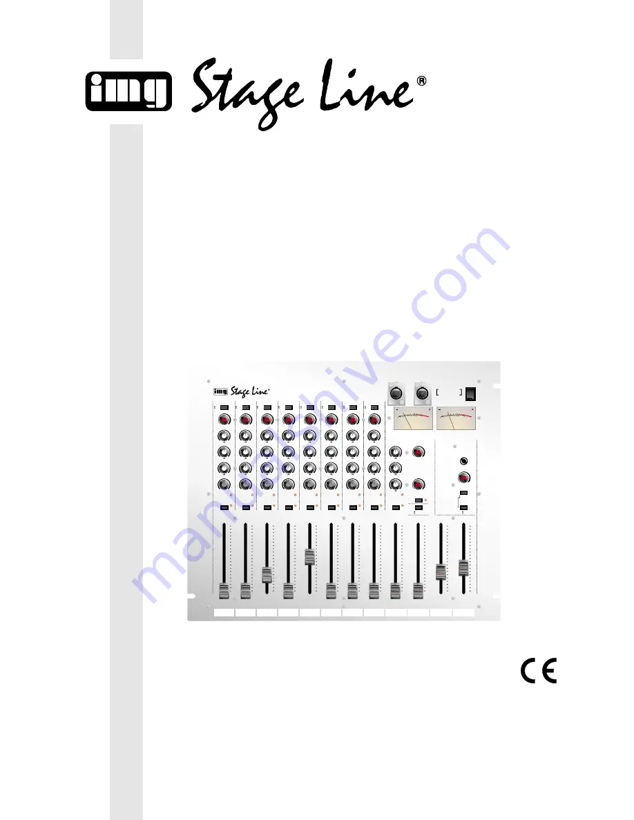 IMG STAGE LINE MMX-834 Скачать руководство пользователя страница 1