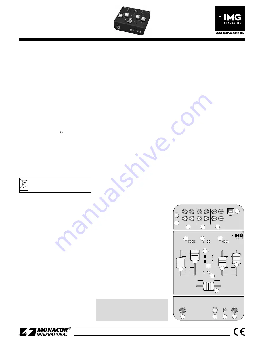 IMG STAGE LINE MPX-20USB Скачать руководство пользователя страница 4