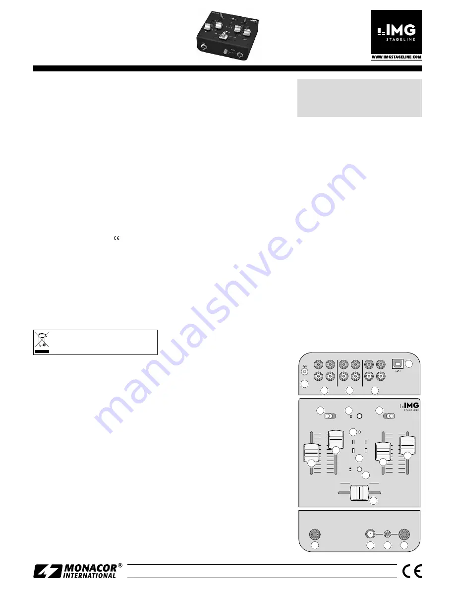 IMG STAGE LINE MPX-20USB Скачать руководство пользователя страница 7