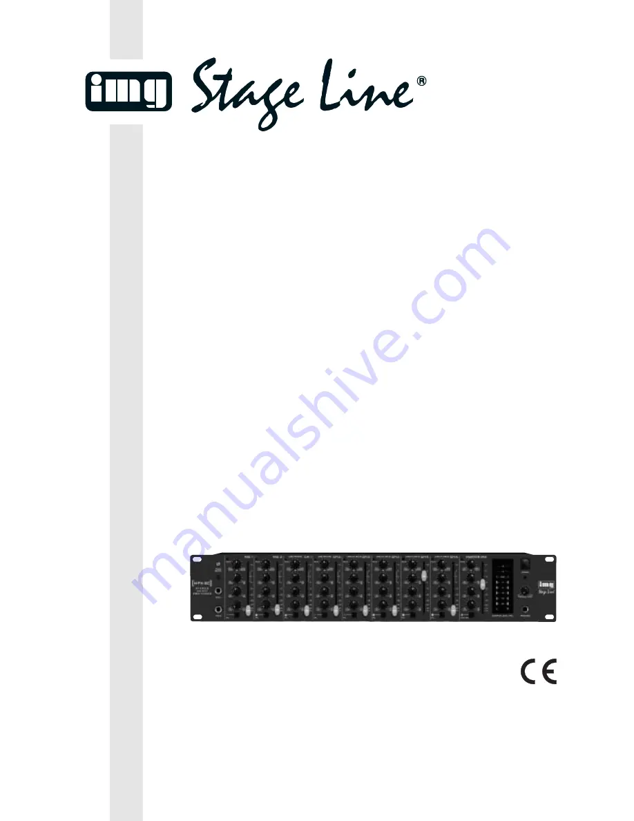 IMG STAGE LINE MPX-80 Скачать руководство пользователя страница 1