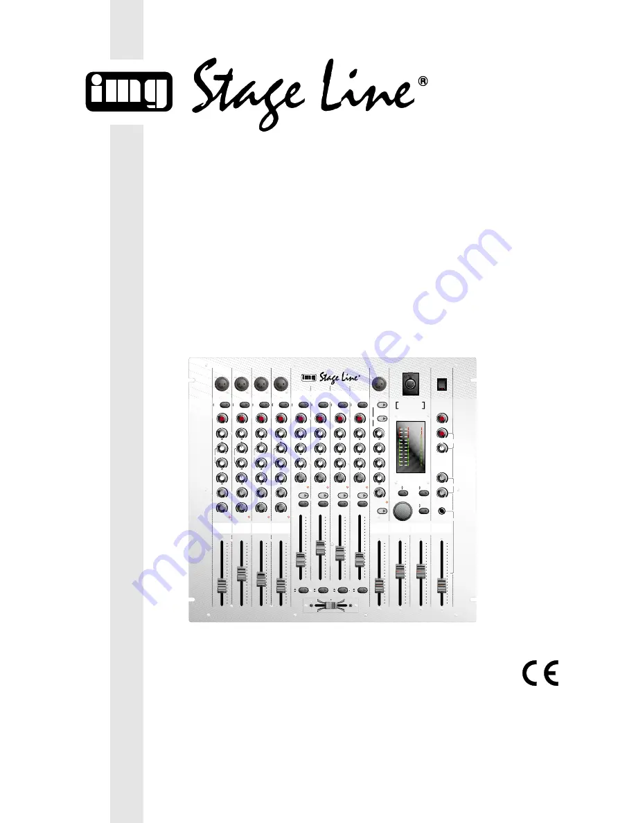 IMG STAGE LINE MPX-804 Скачать руководство пользователя страница 1