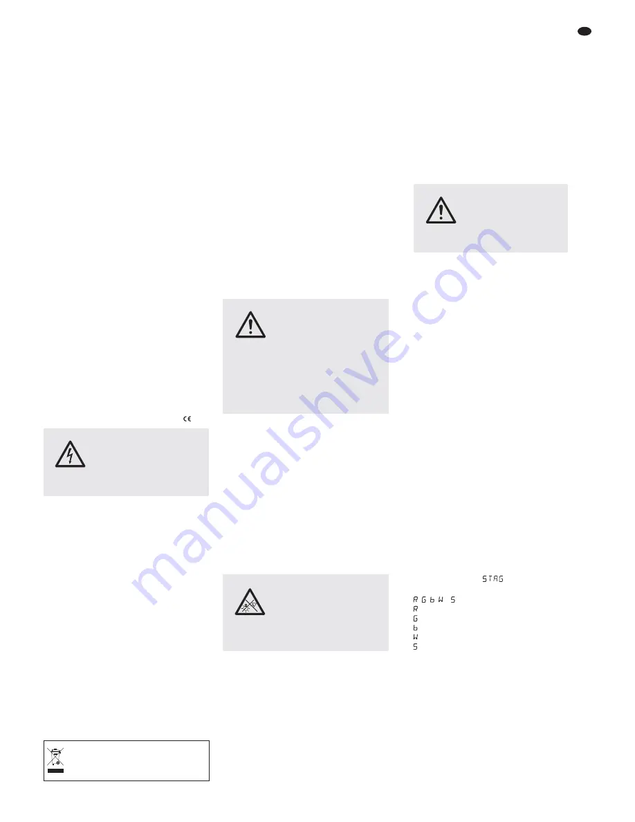 IMG STAGE LINE ODP-1210RGBW Скачать руководство пользователя страница 21