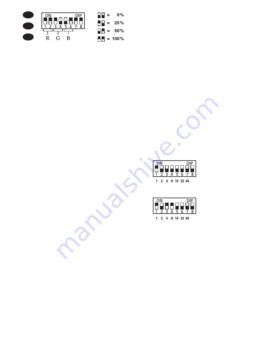 IMG STAGE LINE PARL-36DMX/CR Instruction Manual Download Page 6