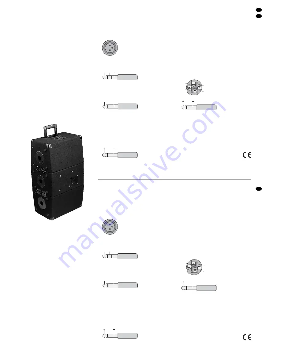 IMG STAGE LINE PMX-120SET Instruction Manual Download Page 15