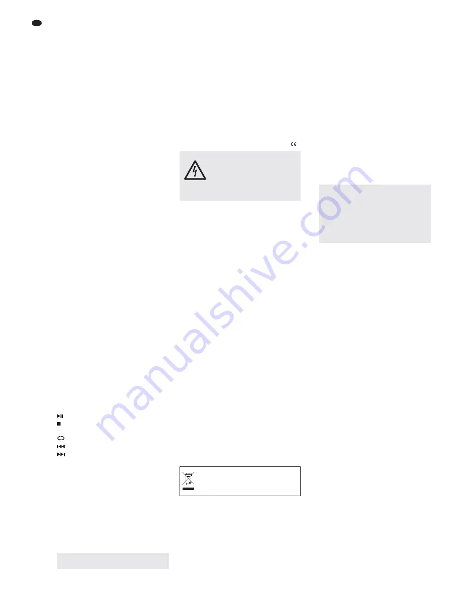 IMG STAGE LINE PMX-162 Instruction Manual Download Page 16