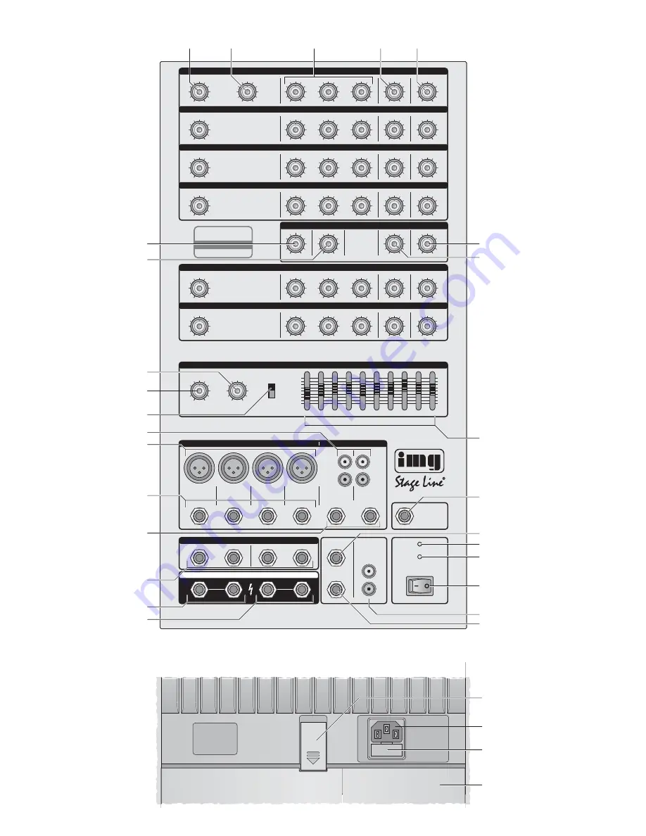 IMG STAGE LINE PMX-250SET Instruction Manual Download Page 3