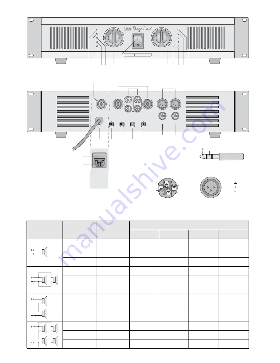 IMG STAGE LINE STA-1100 Instruction Manual Download Page 3