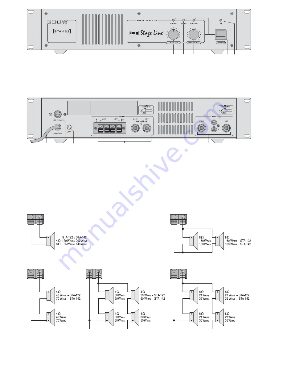 IMG STAGE LINE STA-122 Instruction Manual Download Page 3