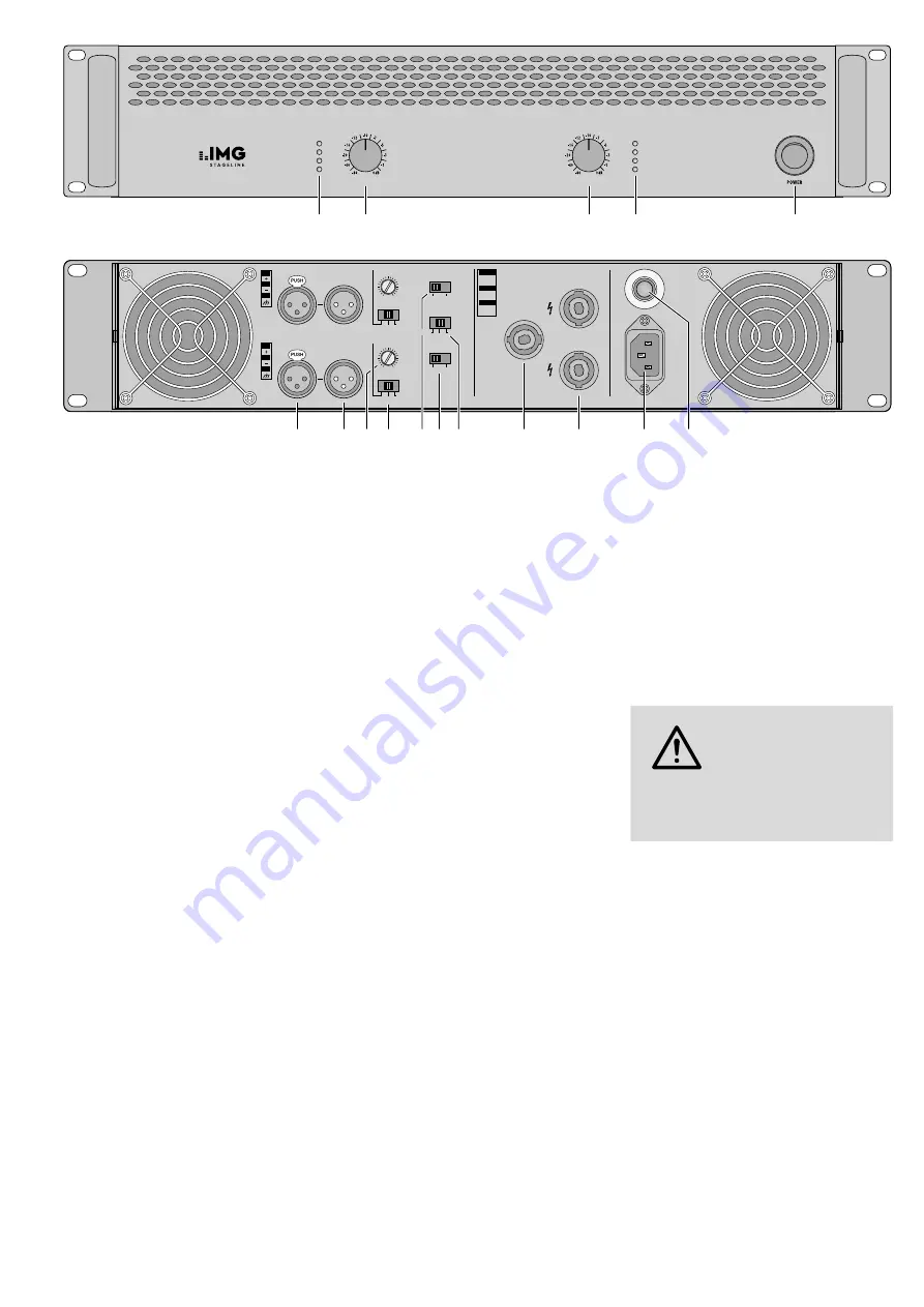 IMG STAGE LINE STA-1500A Скачать руководство пользователя страница 18