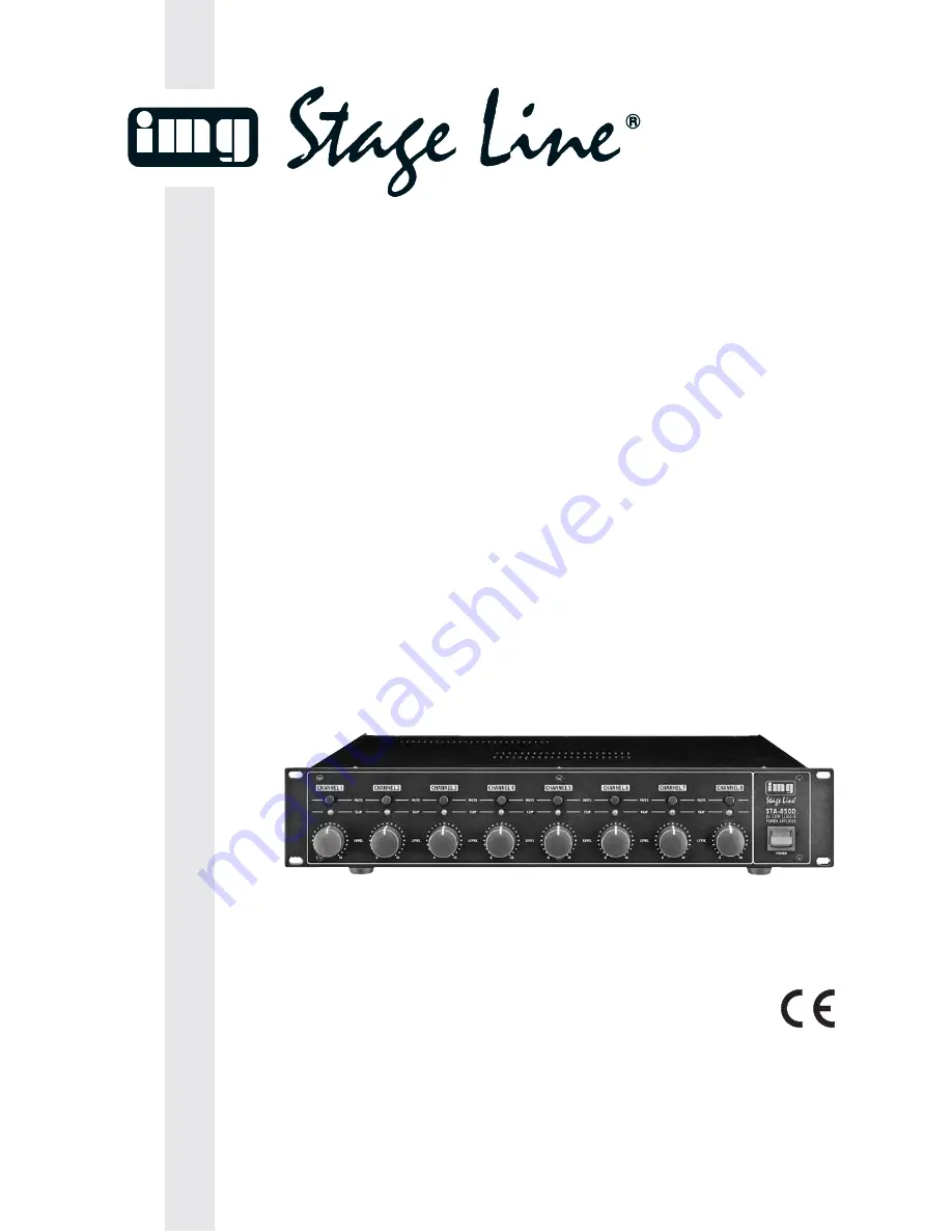 IMG STAGE LINE STA-450D Instruction Manual Download Page 1