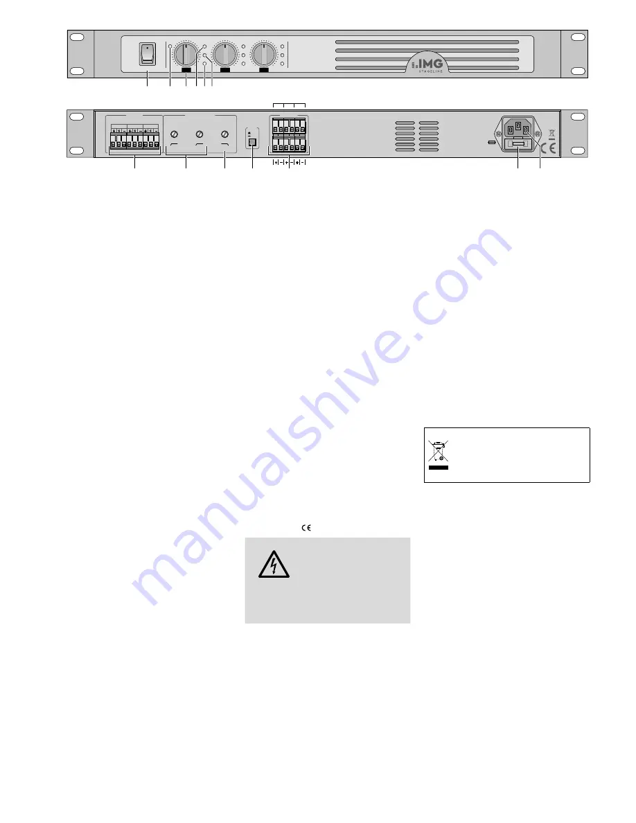 IMG STAGE LINE STA-553D Instruction Manual Download Page 14