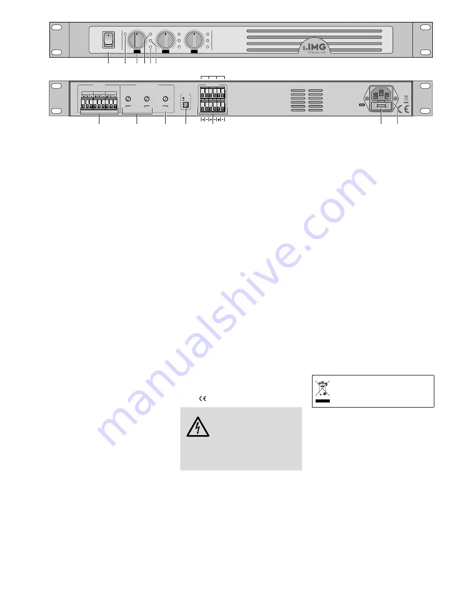 IMG STAGE LINE STA-553D Instruction Manual Download Page 16