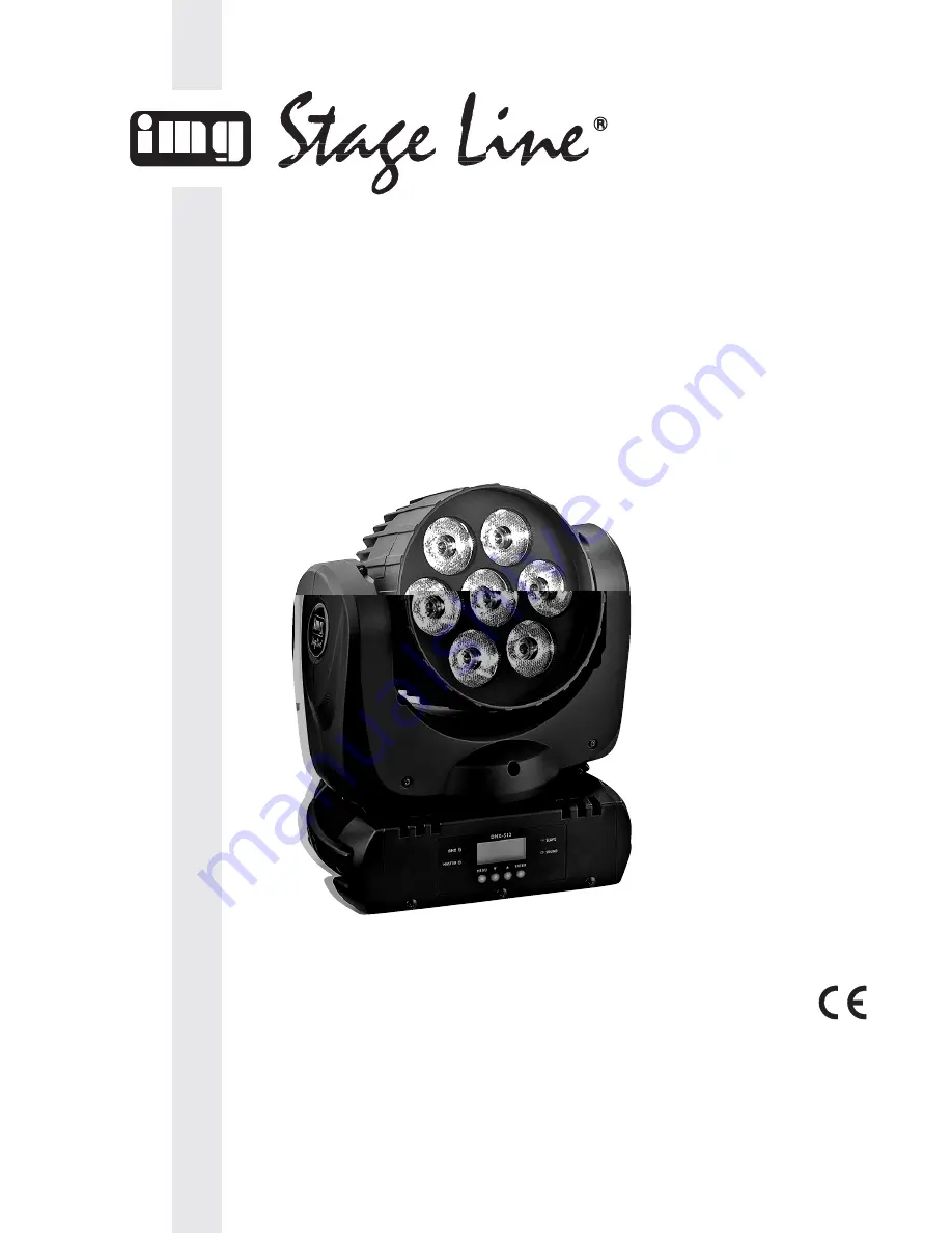 IMG STAGE LINE WASH-400LED Скачать руководство пользователя страница 1