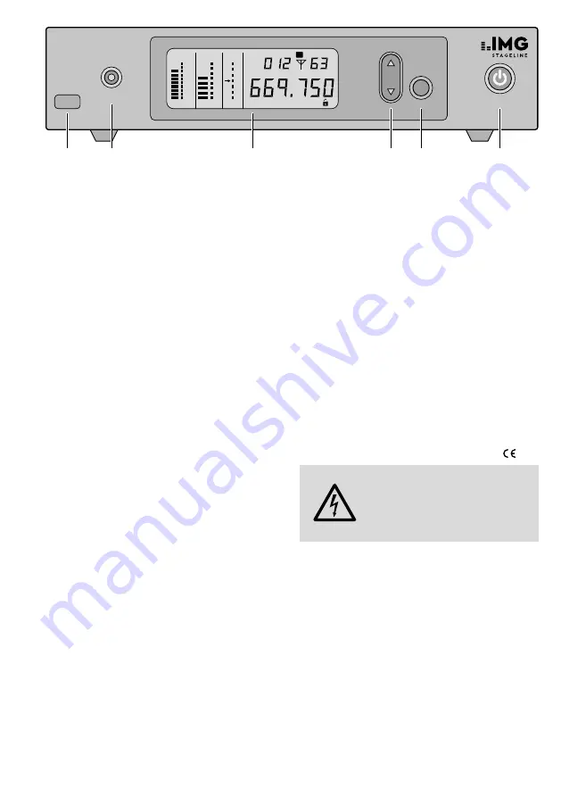 IMG STAGELINE 0257540 Instruction Manual Download Page 8