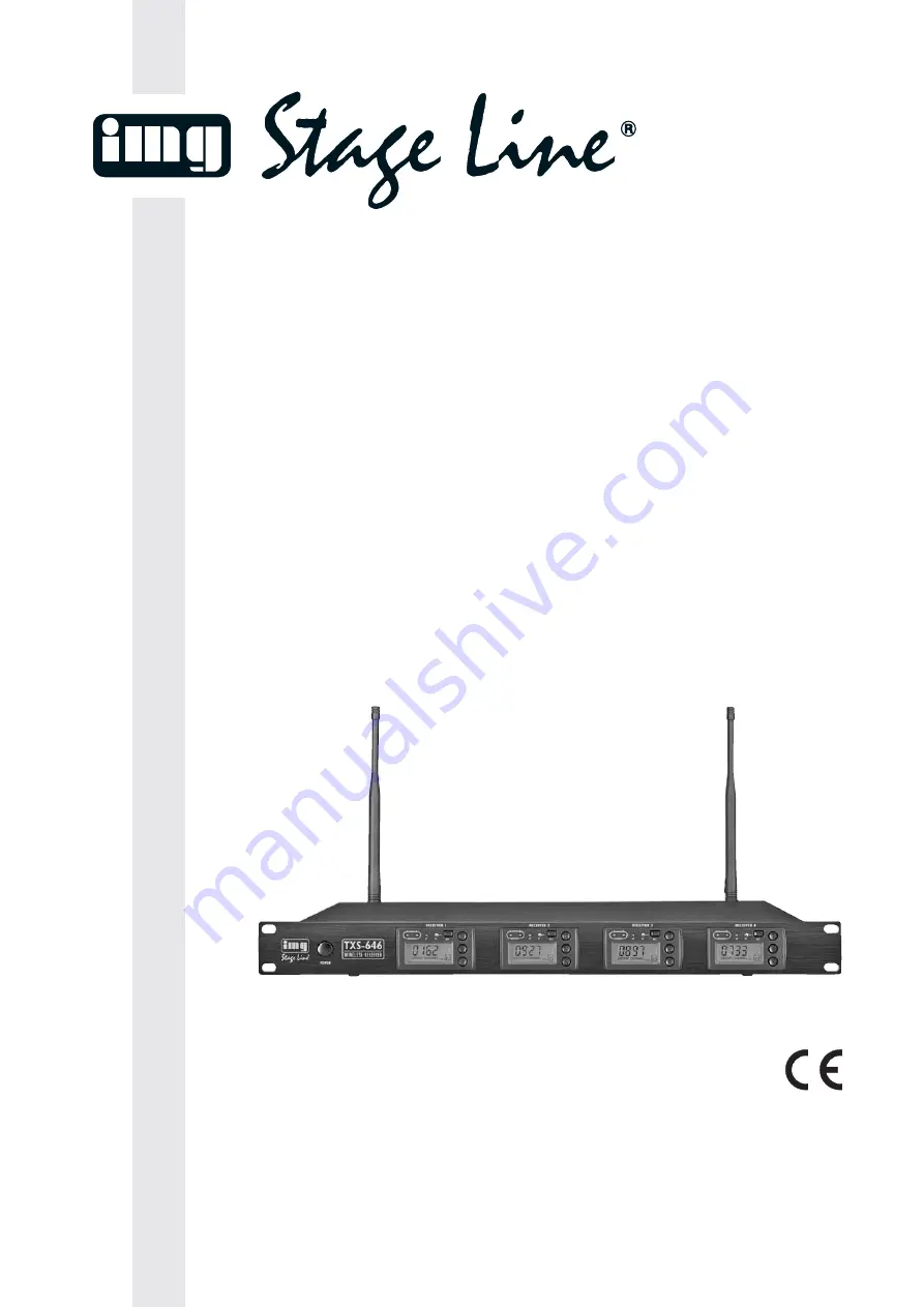 IMG STAGELINE 25.3530 Instruction Manual Download Page 1