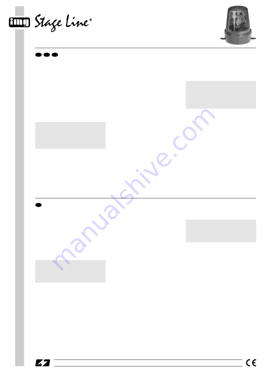 IMG STAGELINE SRL-526/BL Quick Manual Download Page 2