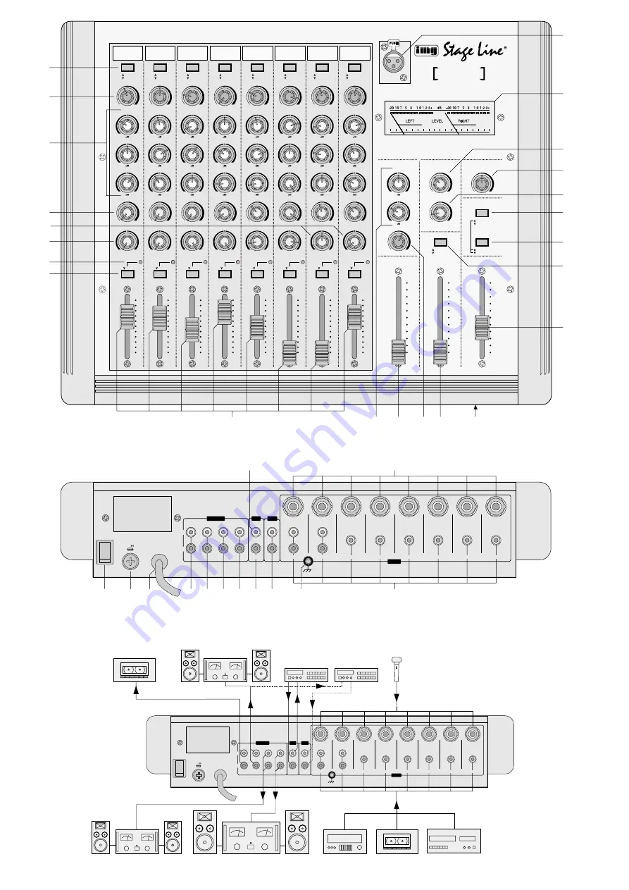 IMG Stage Line MMX-824 Instruction Manual Download Page 3