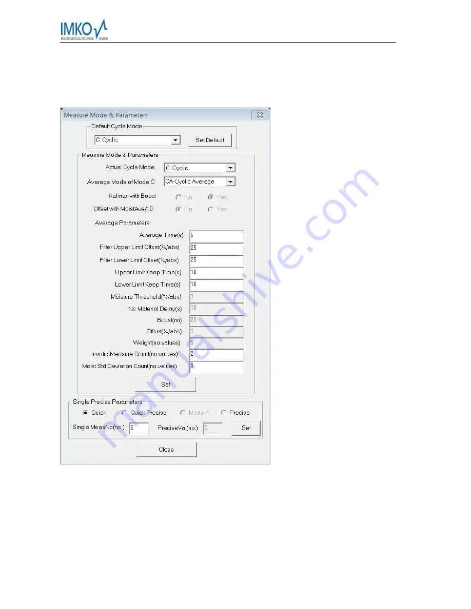 IMKO SONO-MIX MINI User Manual Download Page 34