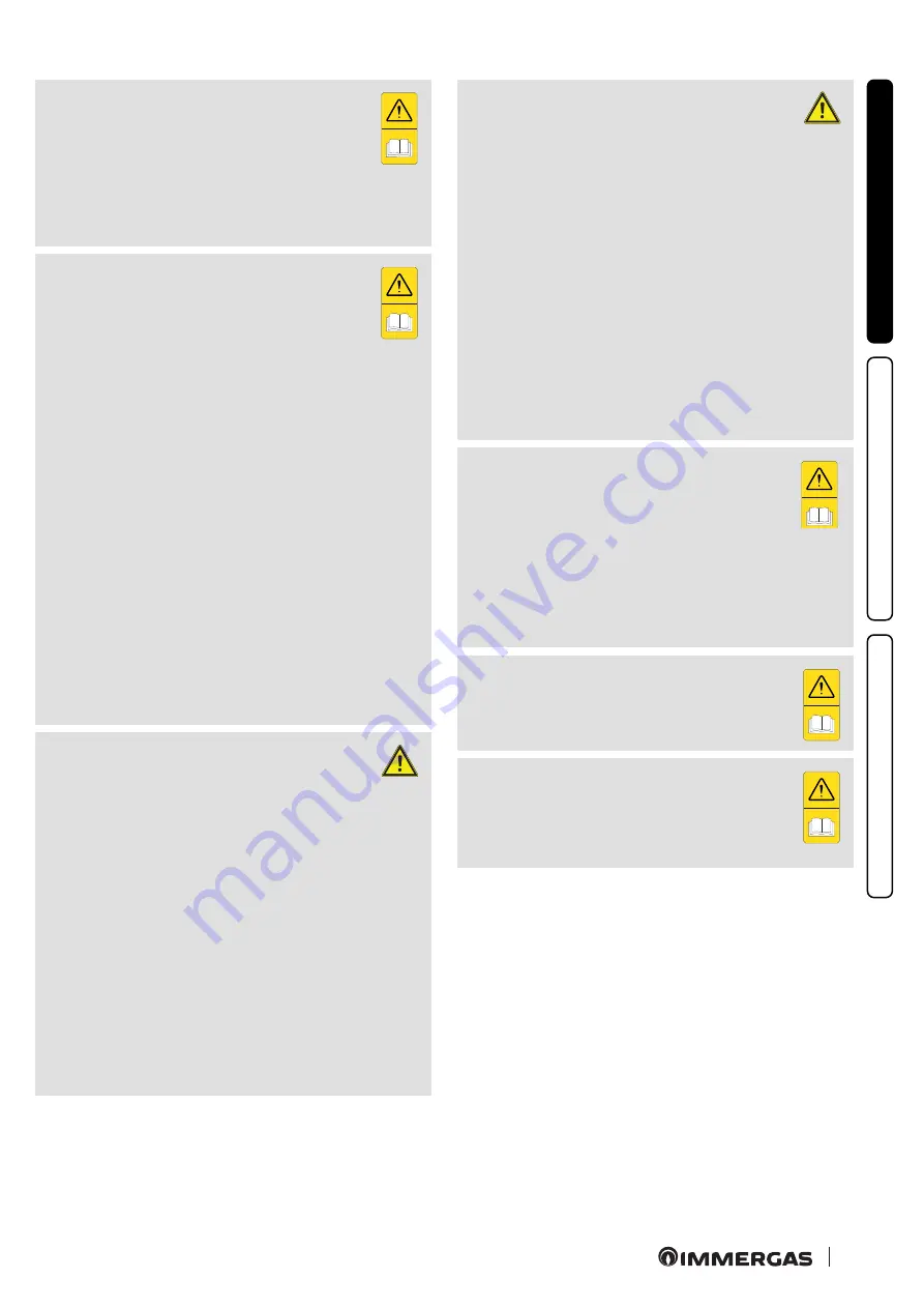 Immergas 3.025780 Instruction Booklet And Warning Download Page 7