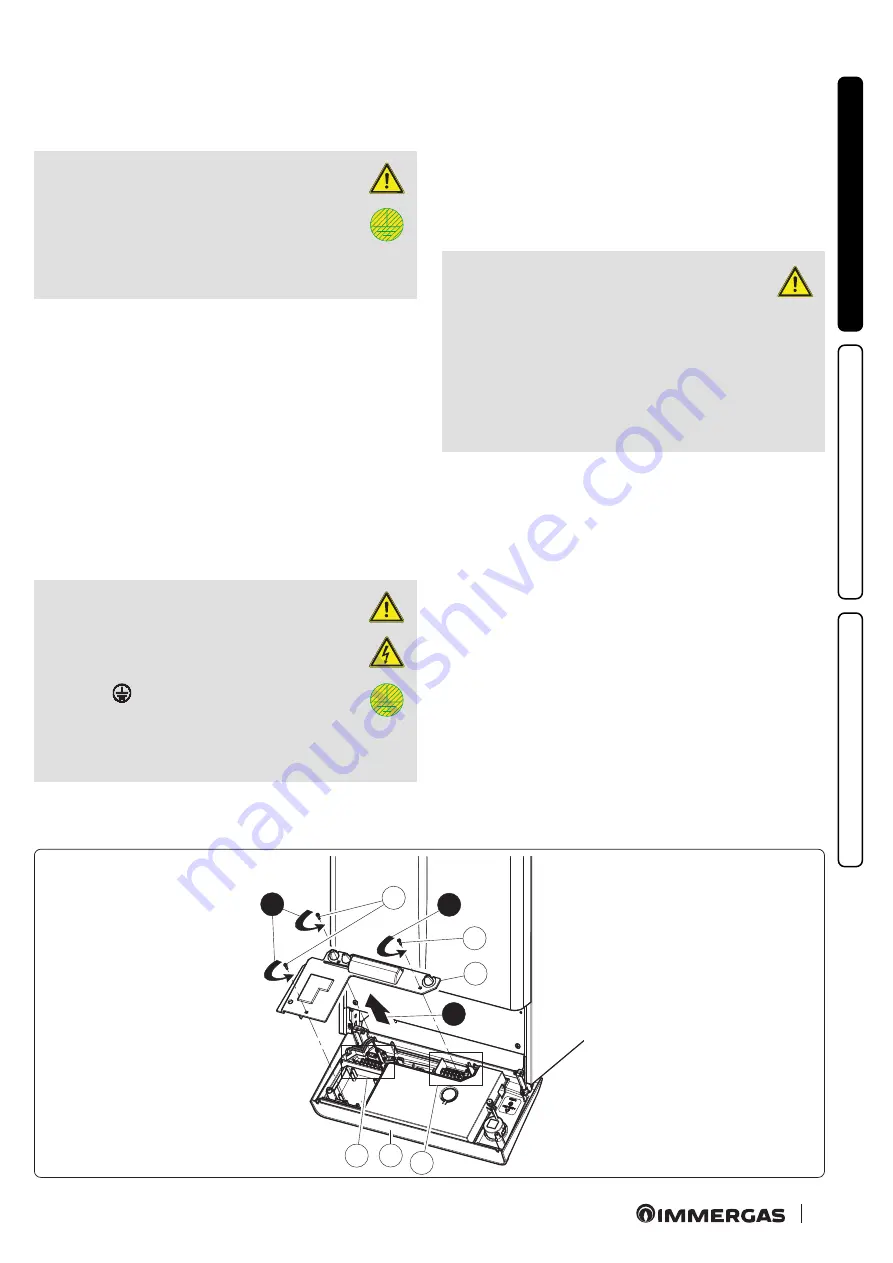 Immergas 3.025780 Instruction Booklet And Warning Download Page 13