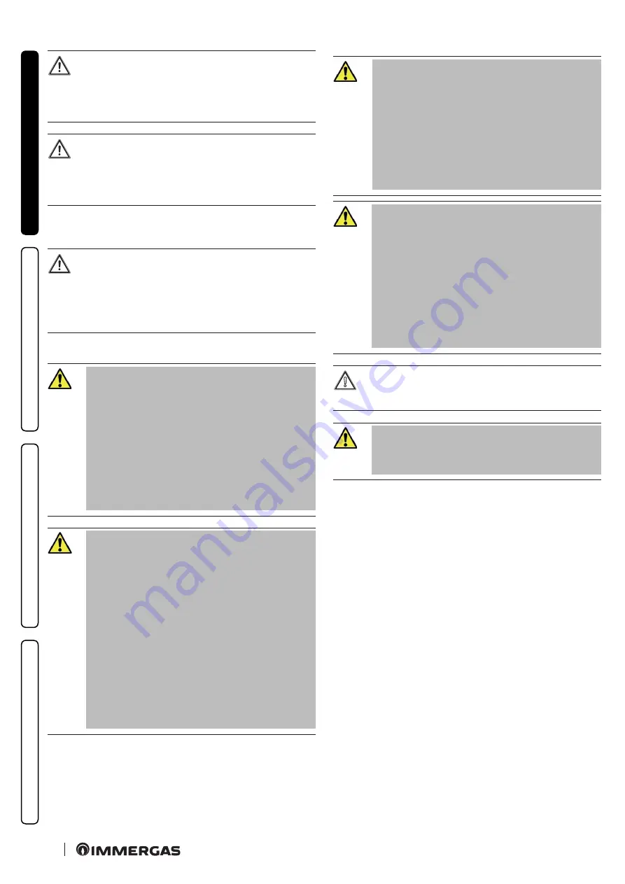 Immergas 3.028358 Instructions And Recommendations Download Page 10