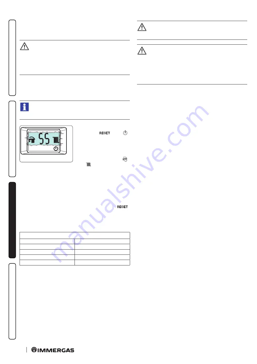 Immergas 3.028358 Instructions And Recommendations Download Page 60