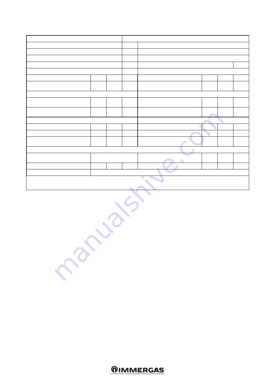 Immergas 3.029368 Instruction And Warning Book Download Page 43