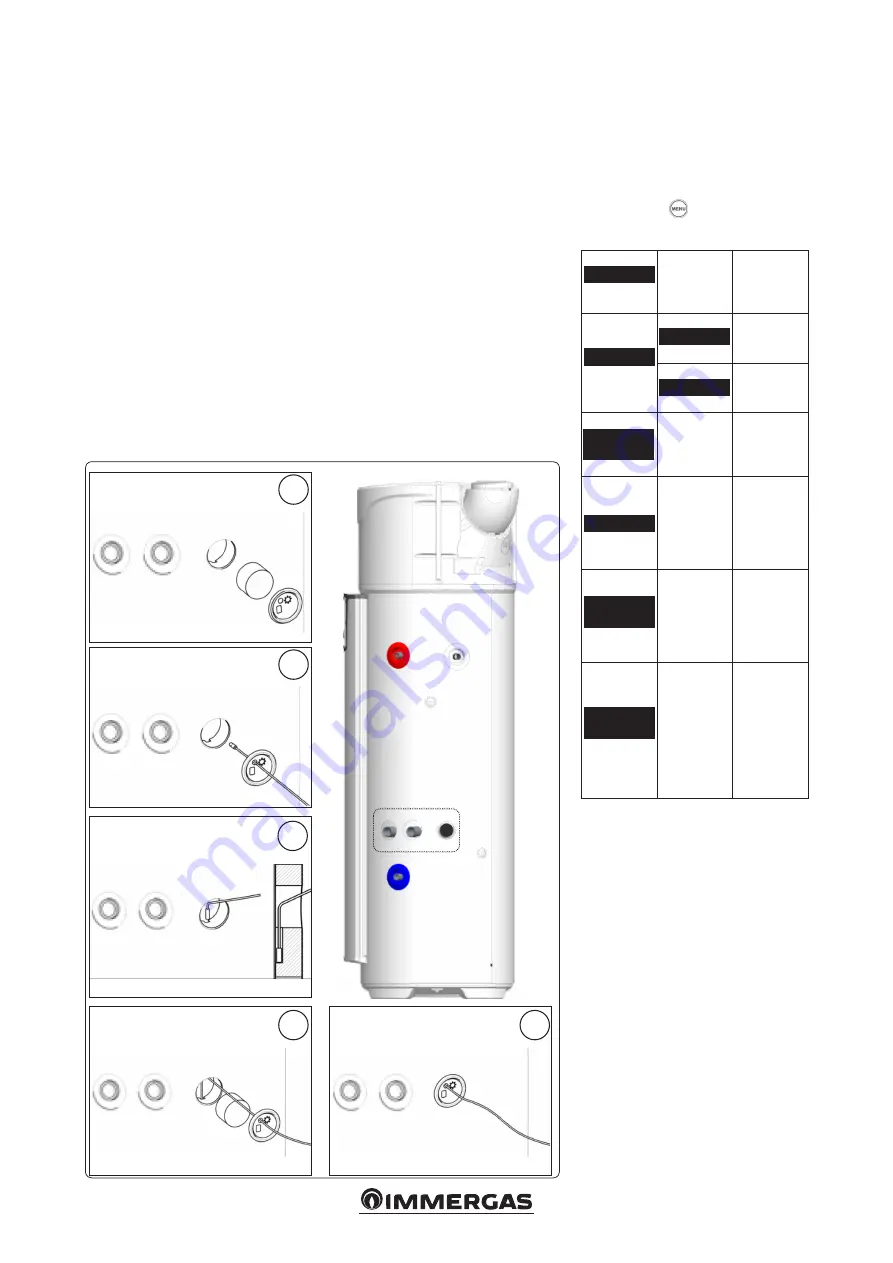 Immergas 3.030072 Instructions And Warnings Download Page 17