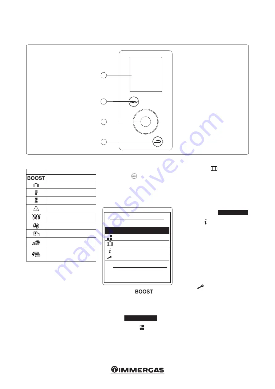 Immergas 3.030072 Instructions And Warnings Download Page 19