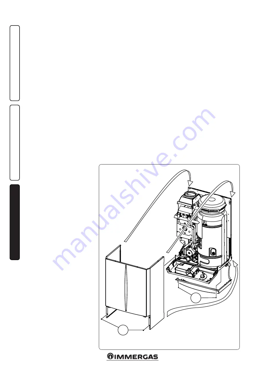 Immergas AVIO 24 2 ERP Instruction Booklet And Warning Download Page 18