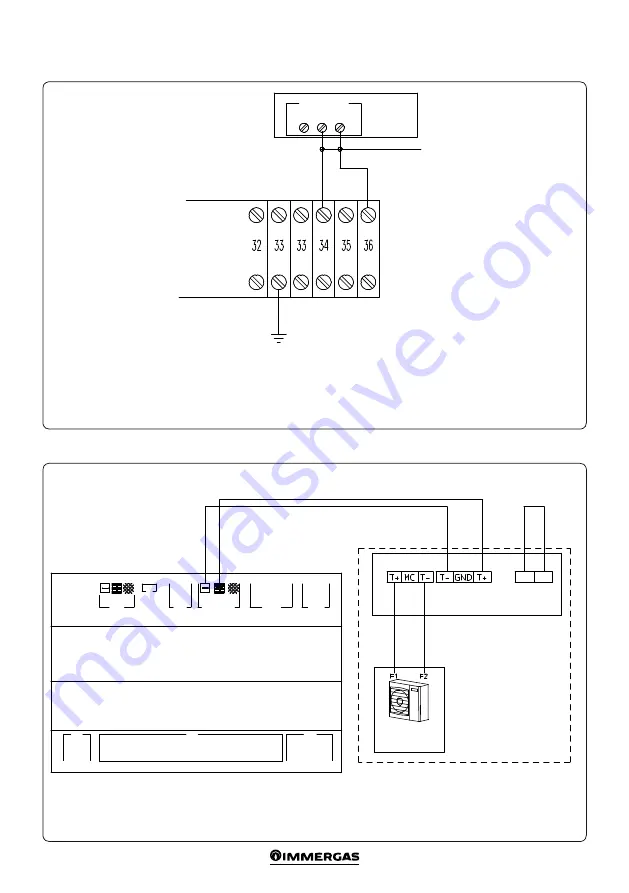 Immergas System Manager Kit Instructions And Warnings Download Page 56