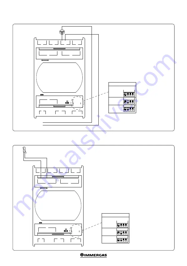 Immergas System Manager Kit Instructions And Warnings Download Page 67