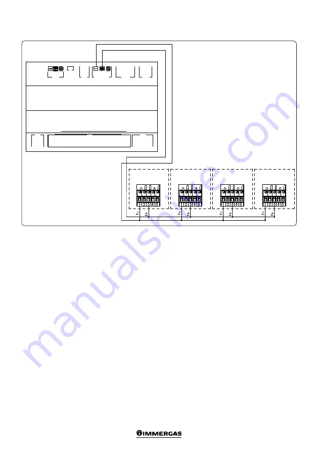 Immergas System Manager Kit Instructions And Warnings Download Page 73