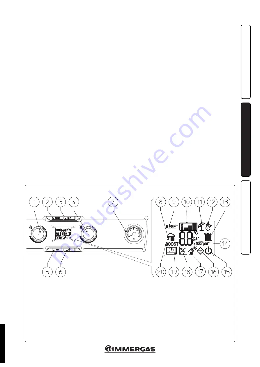 Immergas VICTRIX MAIOR 35 X TT 1 ERP Instruction And Recommendation Booklet Download Page 21