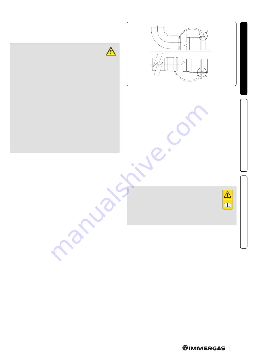 Immergas Victrix Tera 28 1 Instructions And Warnings Download Page 15