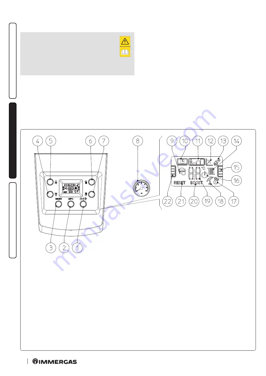 Immergas Victrix Tera 28 1 Instructions And Warnings Download Page 34