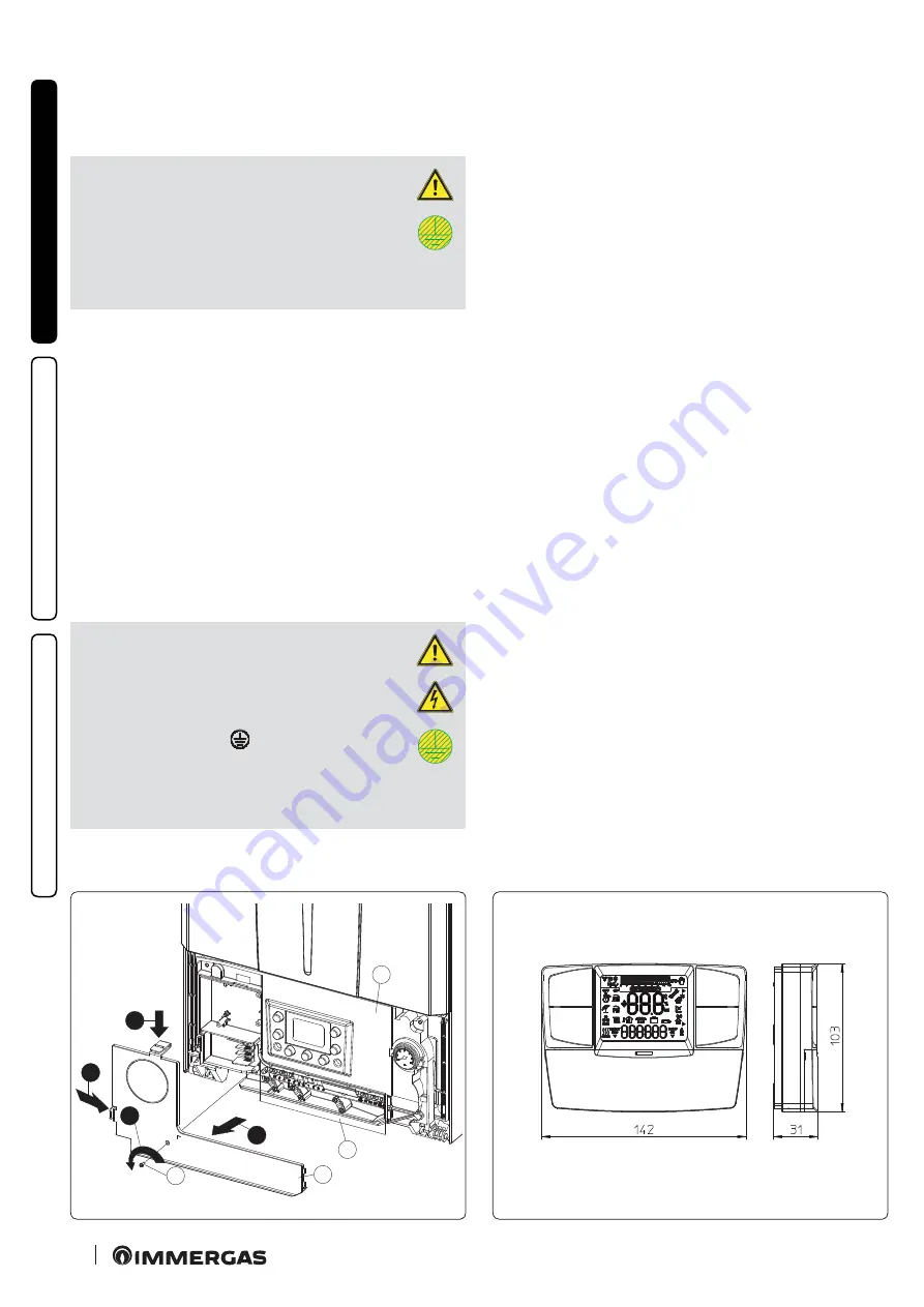 Immergas VICTRIX TERA VIP Instructions And Warnings Download Page 14