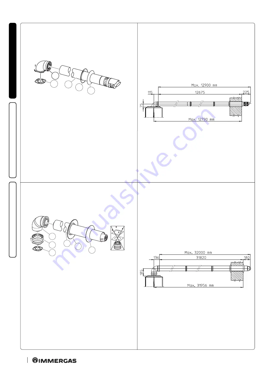 Immergas VICTRIX TERA VIP Instructions And Warnings Download Page 22