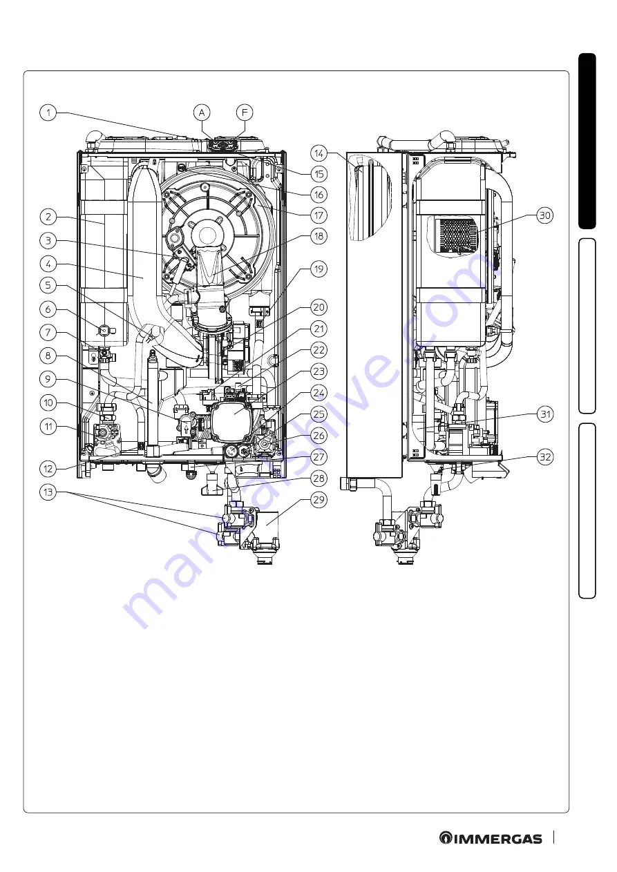 Immergas VICTRIX TERA VIP Скачать руководство пользователя страница 35