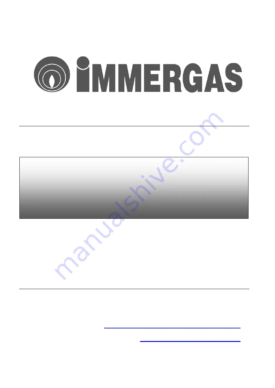 Immergas VICTRIX X 12-24 2 I Скачать руководство пользователя страница 48