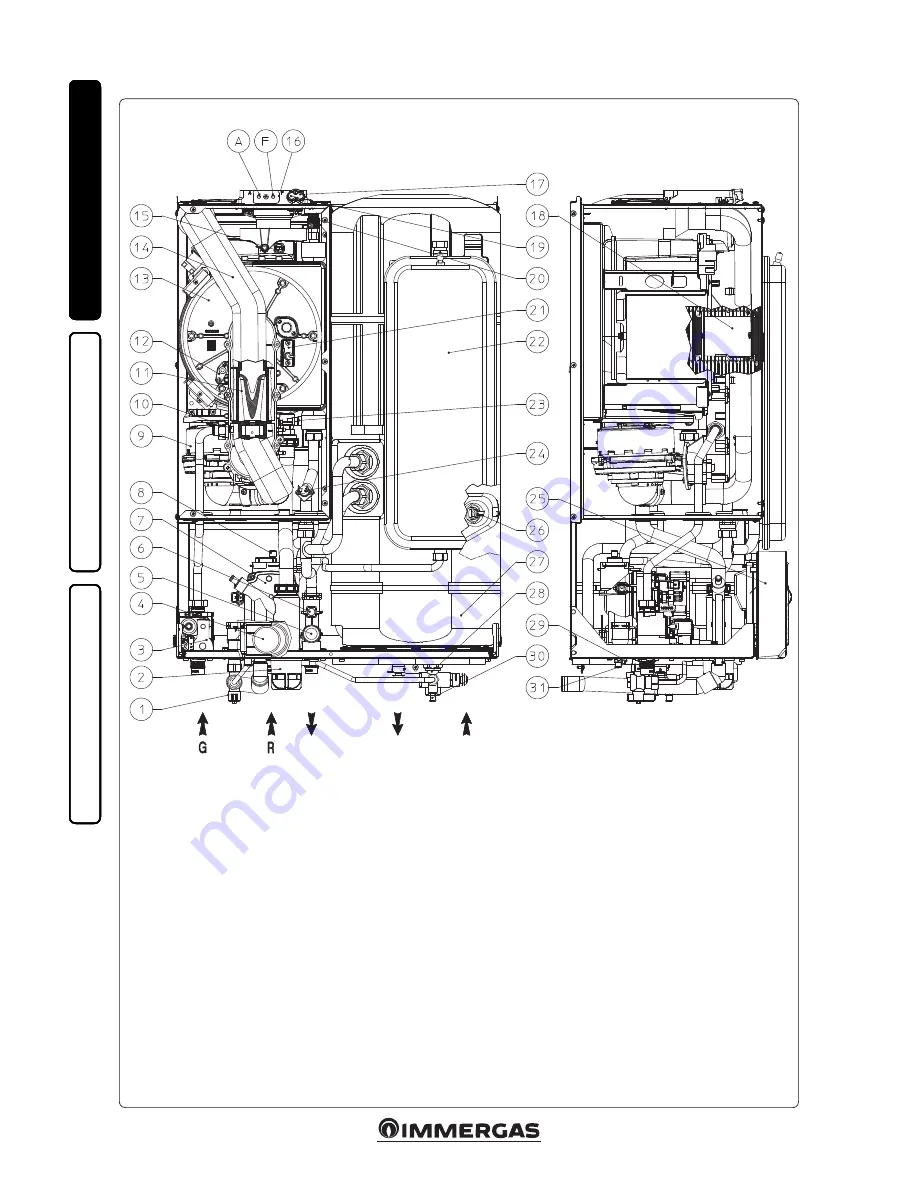 Immergas VICTRIX ZEUS 26 2 ERP Скачать руководство пользователя страница 20