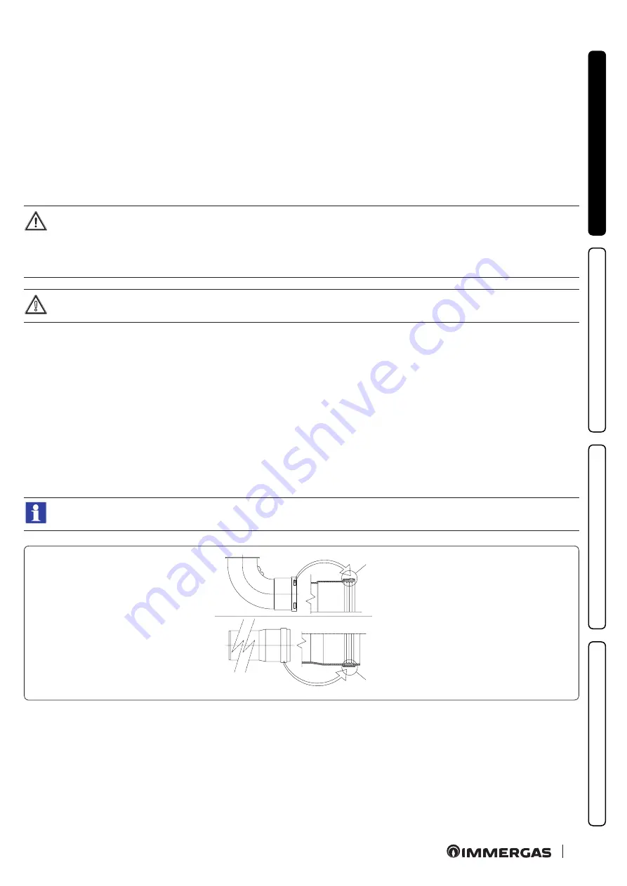 Immergas VICTRIX ZEUS SUPERIOR 25 Instructions And Recommendations Download Page 21