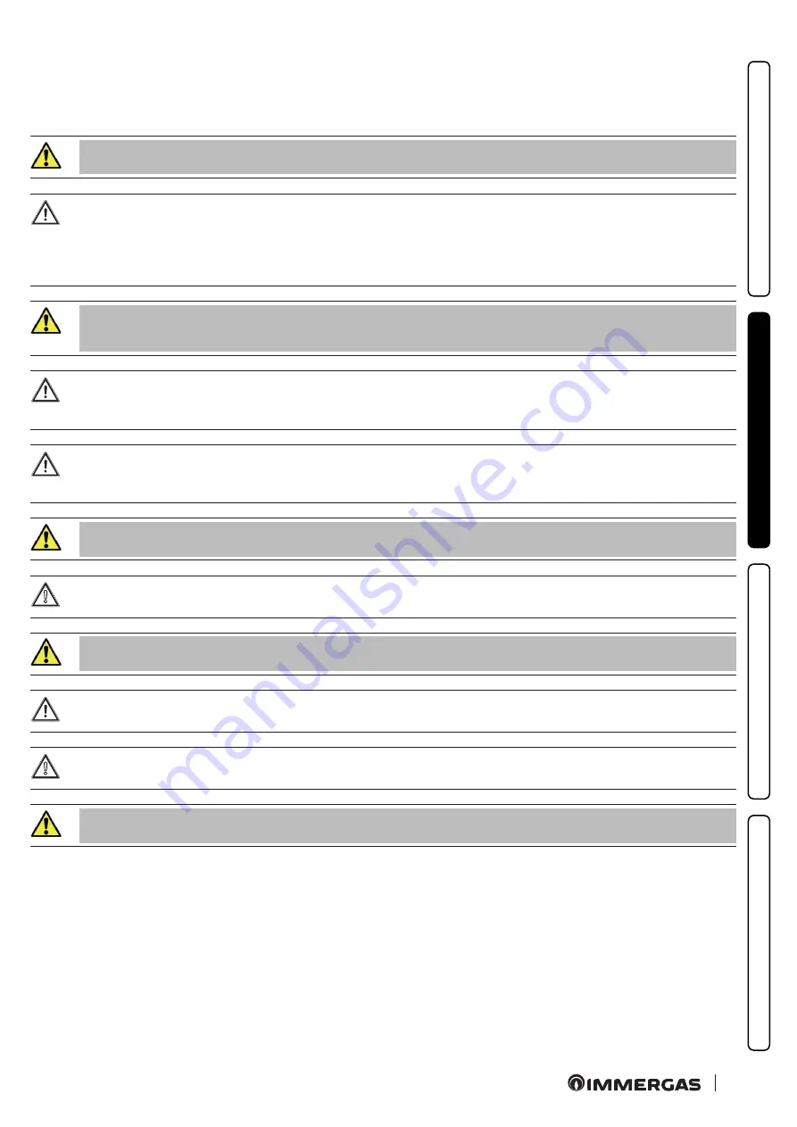 Immergas VICTRIX ZEUS SUPERIOR 25 Instructions And Recommendations Download Page 51